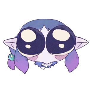 Headshot of Skiyoshi's character, Siofra. Art done by ArgamaWitch